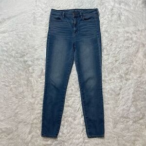 American Eagle Jeans Size 8 Super Stretch Super Hi-Rise Jegging 27" Inseam